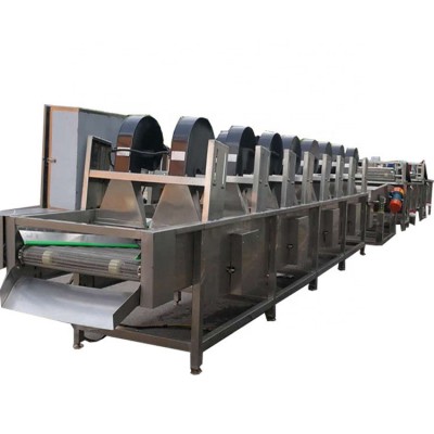 Vegetable And Fruit Air Drying Machine Processing Line