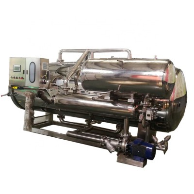 Glass Bottle Water Spraying Sterilization Retort Autoclave Sterilizer