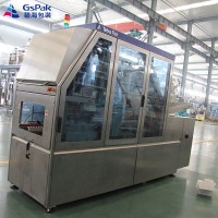 Fully Automatic Wrap Around Case Packer Packing Machine For Water Bottle